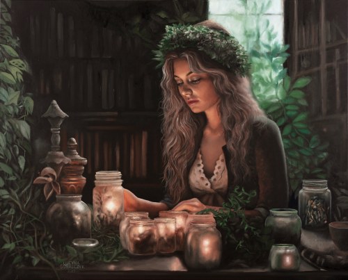 "Czarownica", 2023, Lucyna Góralczyk