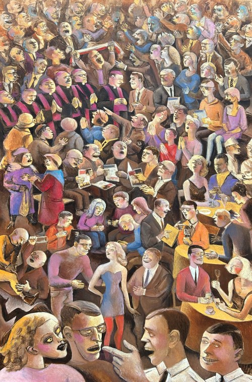 "Obraz Przedwyborczy", 2023, Juliusz Lewandowski