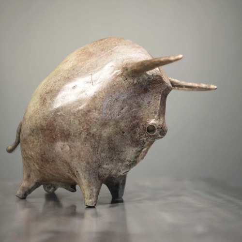 Bull from Lascaux; 2023, Bartłomiej Śnieciński