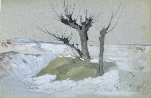 Pejzaż zimowy, Władysław Jan Pochwalski