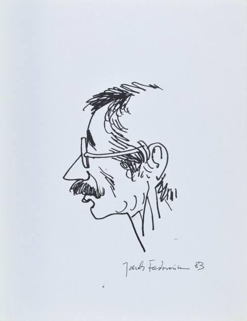 Autoportret, 1983, Jacek Fedorowicz