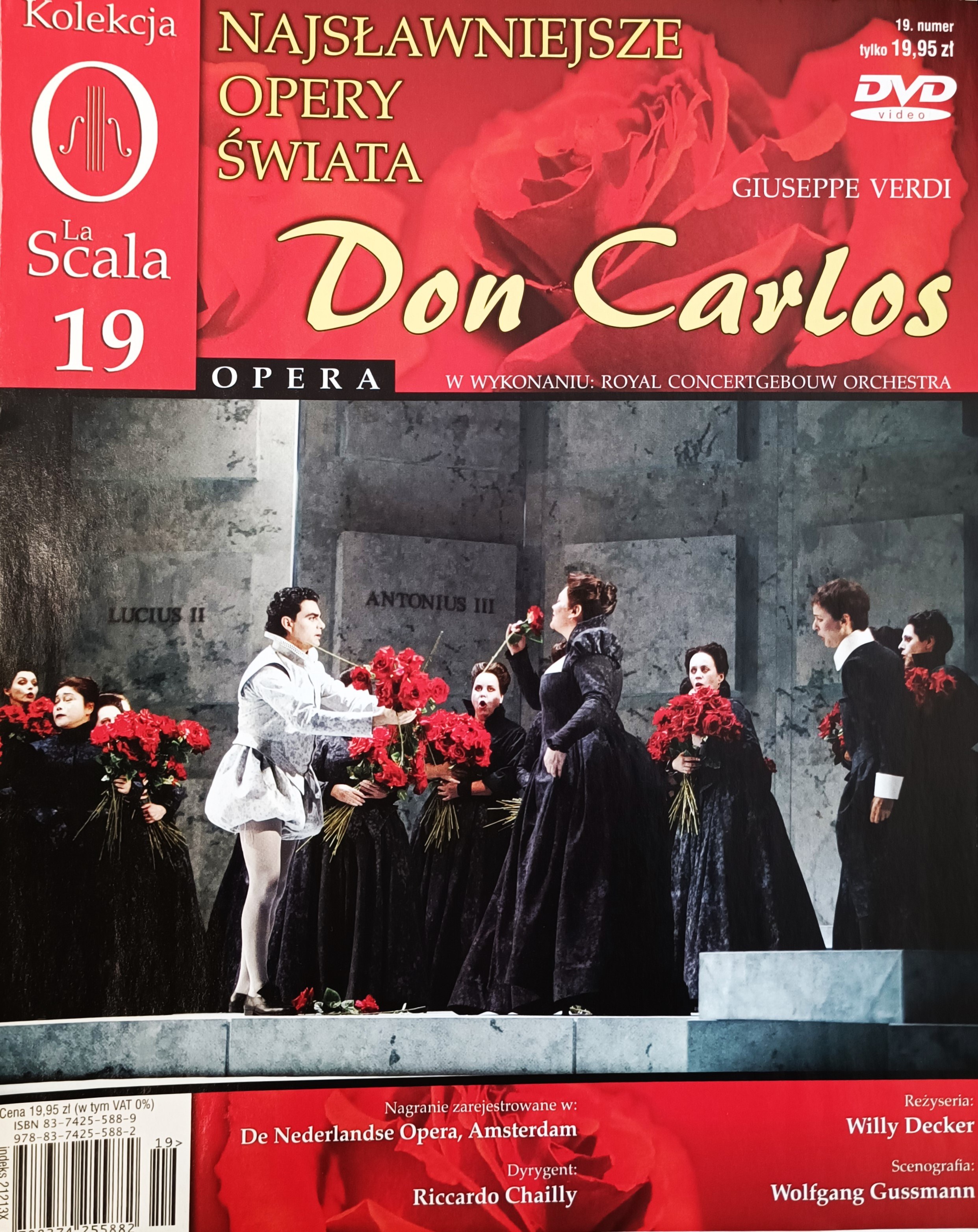 Giuseppe Verdi, Don Carlos, La Scala Collection 19, DVD with booklet -  Online auction / Online bidding - Price - OneBid