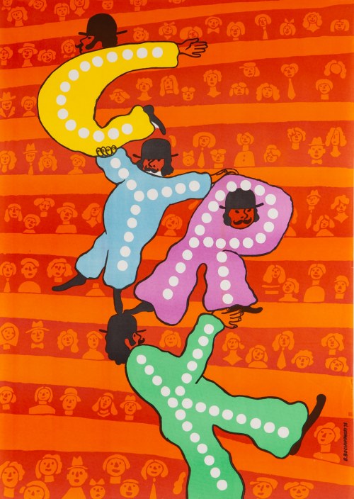 Cyrk (akrobaci), 1975, Bogdan Bocianowski