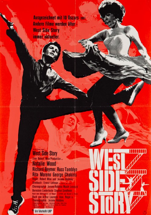 lata 80. XX w. (plakat niemiecki), West Side Story
