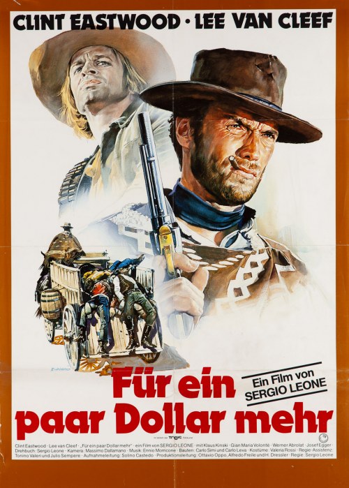 Za kilka dolarów więcej, 1978 (plakat niemiecki) / Für ein paar Dollar mehr, Renato Casaro