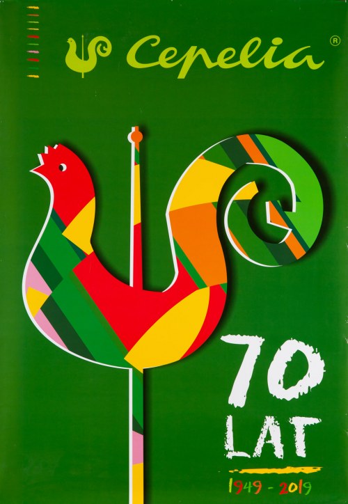 70 lat / 1949-2019, Plakat: Cepelia
