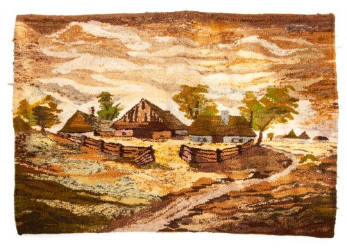 Gobelin "Chaty", "Twórczość Mazowiecka", Juliusz Marweg