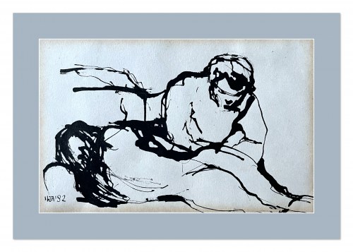 Akt, 1992 rok, Iwona Walczyna-Drygalska