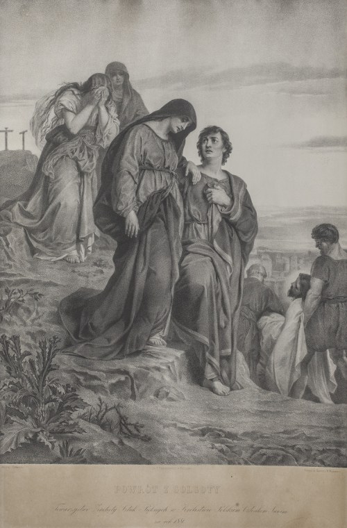 Powrót z Golgoty, przed 1881 r., Władysław Walkiewicz