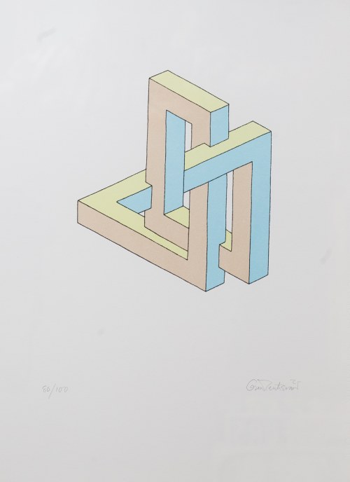 Figura niemożliwa ok 1980, Oscar Reutersvärd