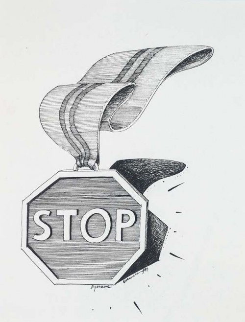 Stop!, 1989 r., Ryszard Druch