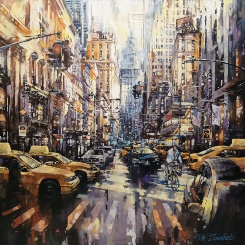 Metropolis. New Your City life, 2023, Piotr Zawadzki