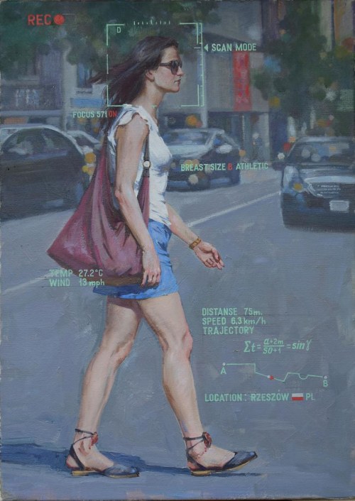 Z cyklu Tracking mode, 2023, Timur Karim