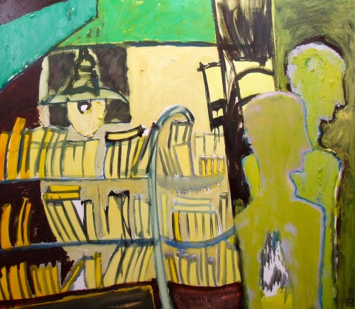 "Biblioteka" 130x150, Weronika Raczyńska