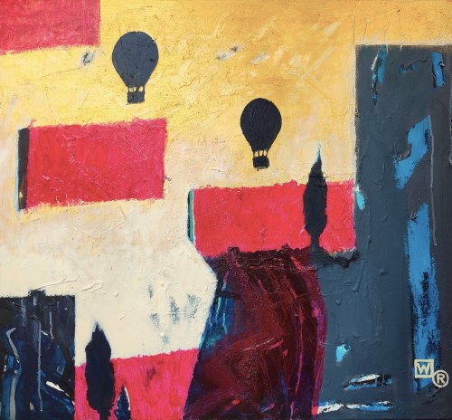 "Weekend" 92x100, Weronika Raczyńska