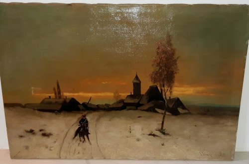 Scena zimowa, Johann Jungblut