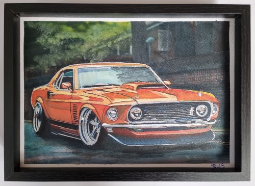Mustang, 2023, Czesław Nawrat