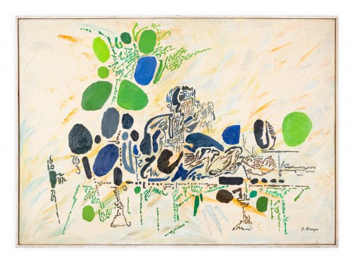 Czarna żebraczka, 1970, Janina Kraupe-Świderska