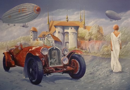 1932 Alfa Romeo 8C 2300 Spyder Lungo, 2023, Krzysztof Tanajewski