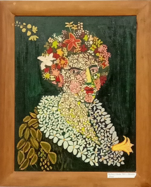 Flora, inspiracja Giuseppe Arcimboldo, Barbara Zdrada