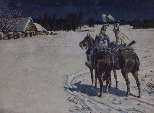 UŁANI 4 PUŁKU KRÓLESTWA KONGRESOWEGO, 1903, Marian Adamczewski