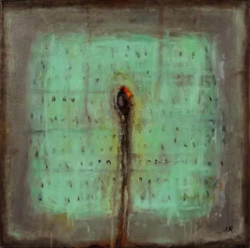 Natchnienie artysty, 2020, Aneta Różnicka