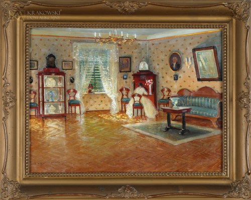 "W saloniku" (ok. 1932), Bronisława Rychter-Janowska