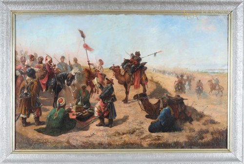 "Rokowania na stepie", Władysław Leszczyński