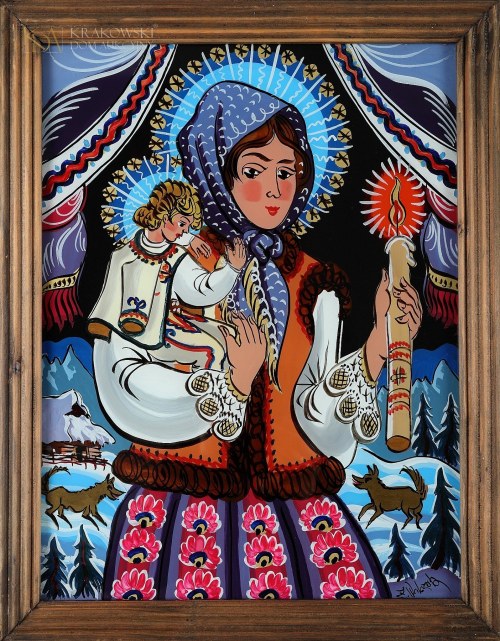 "Madonna ze świecą", Zdzisław Walczak