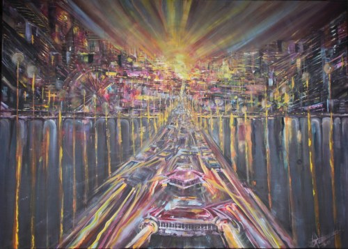Make it before sunset, 2023, Wiktor Stadniczenko