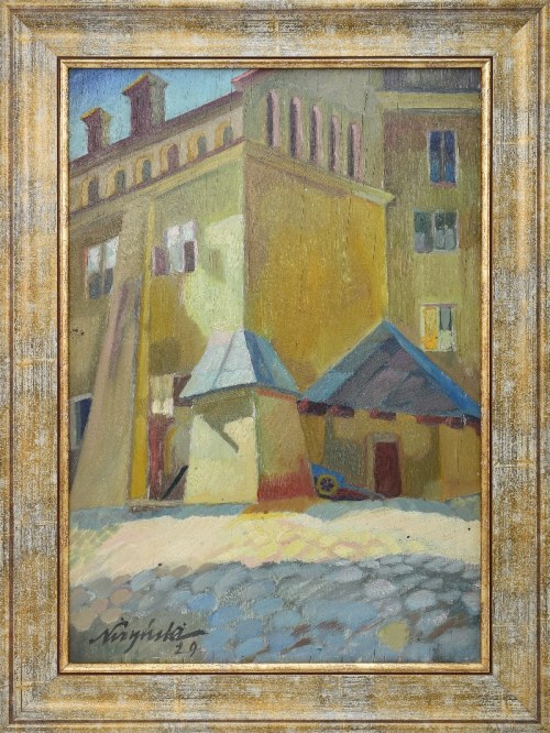 Motyw architektoniczny, 1929, Marian Niżyński