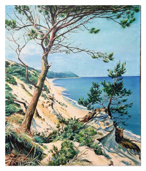 Drzewa na klifie, 1979 rok, M. Bagiński