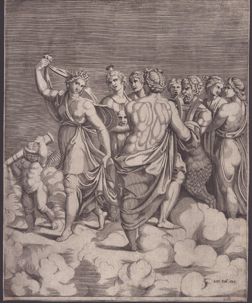 Zaślubiny Kupidyna i Psyche, Antonio Salamanca