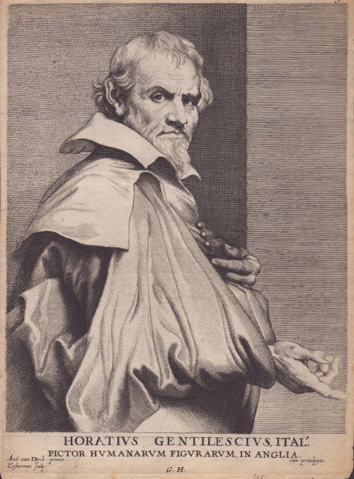 Portret Orazia Gentileschiego, Lucas Vorsterman