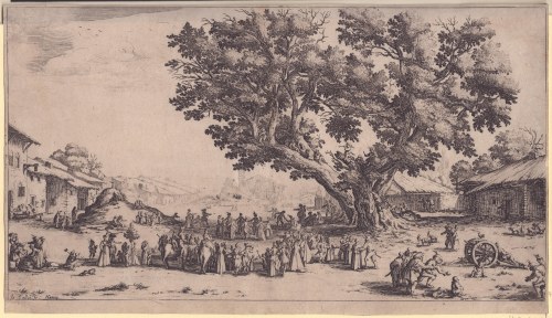 La foire de Gondreville, Jacques Callot