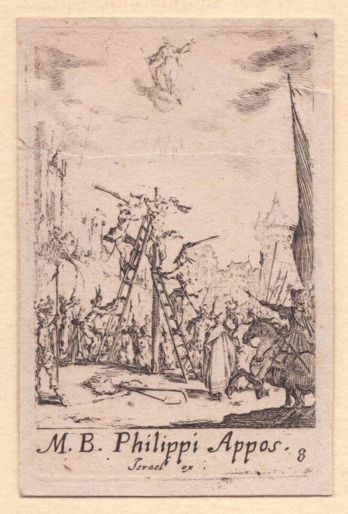 M. B. Philippi Appos. (Męczeństwo świętego Filipa), Jacques Callot
