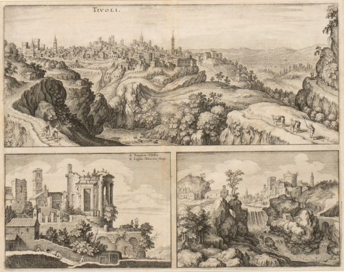 Tivoli, 1688 r., Matthäus Merian