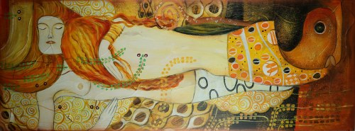 „Wodne Węże”, Klimt Gustaw Reprodukcje