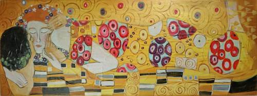 „The Kiss”, Klimt Gustaw Reprodukcje
