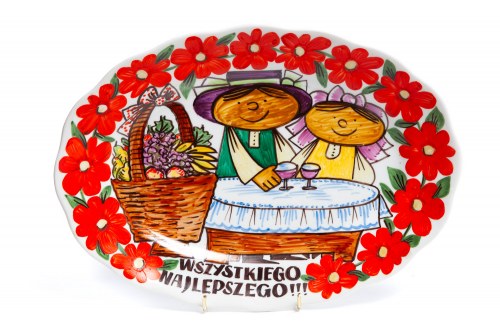 Półmisek dekoracyjny, Danuta Dybowska