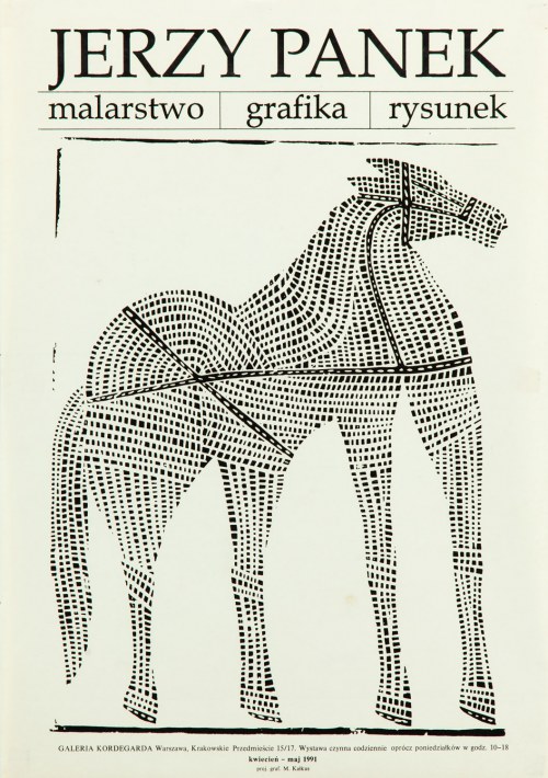 Jerzy Panek, malarstwo, grafika, rysunek, 1991, Maciej Kałkus