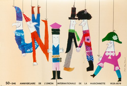 50-eme aniversaire de l'union internationale de la marionette, 1979, Jacek i Adam Kilian