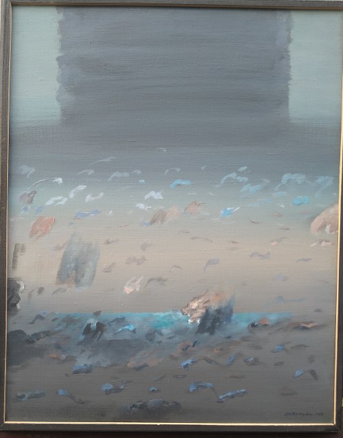 "Przedpola tajemnic V", 1989, Stanisław Kortyka