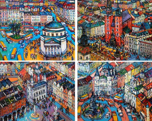 Warszawa, Kraków, Poznań, Łódź, 2023, Piotr Rembieliński