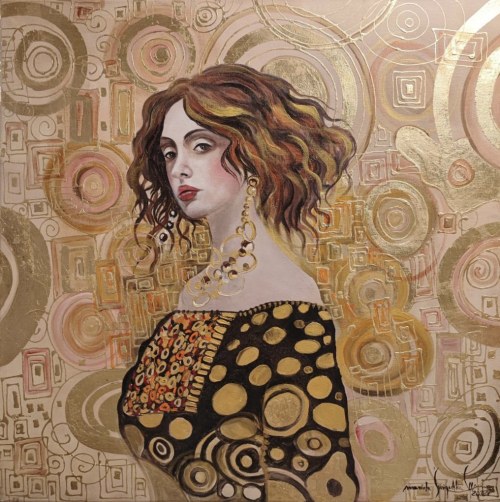 W zamyśleniu złotych iluzji Klimta, Mariola Świgulska