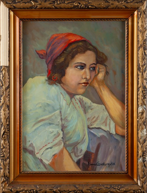 Zamyślona, 1950, Anna Czartoryska