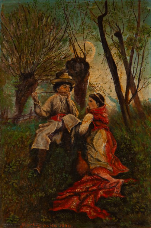 Sielanka, według Pruszkowskiego, 1970, J. Karkacińska
