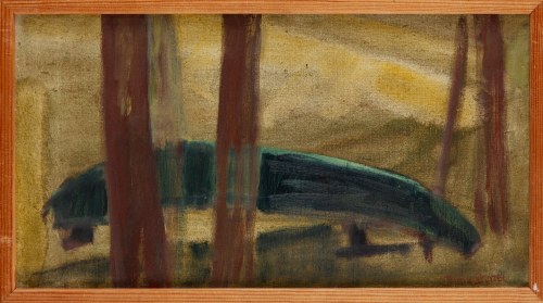 Łódka ugrowa, 1990, Teresa Starzec