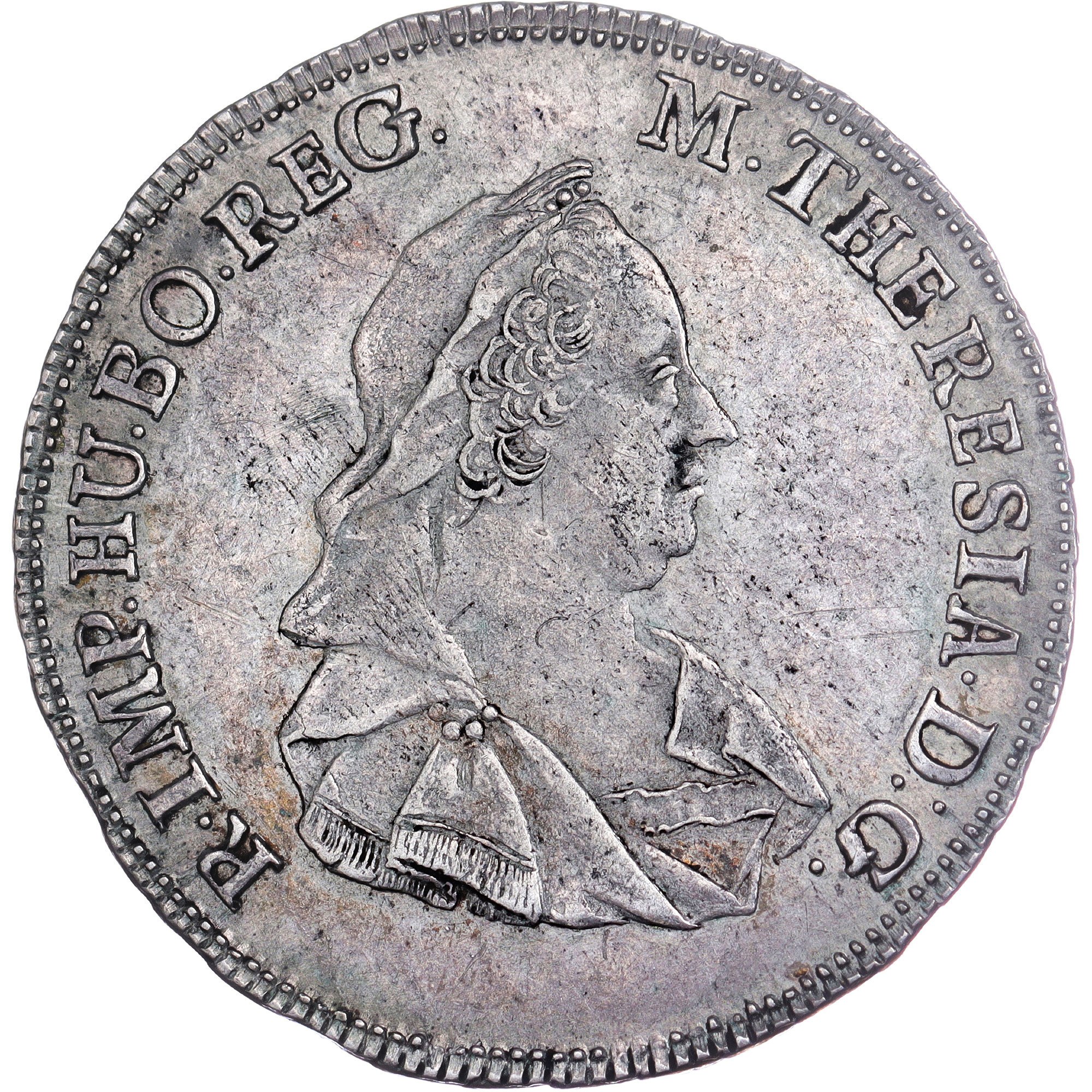 House of Habsburg - Maria Theresia (1740-1780) 1767 Silver Token 