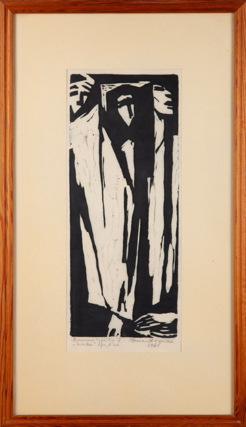 Zwada, z serii "Romancero cygańskie", 1961, Irena Kuran-Bogucka